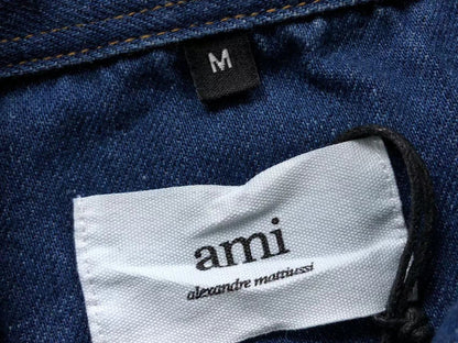 Camisa AMI Paris Denim Heart Classic