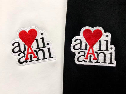 Moletom AMI Paris Ami de Cœur Script Logo Crewneck