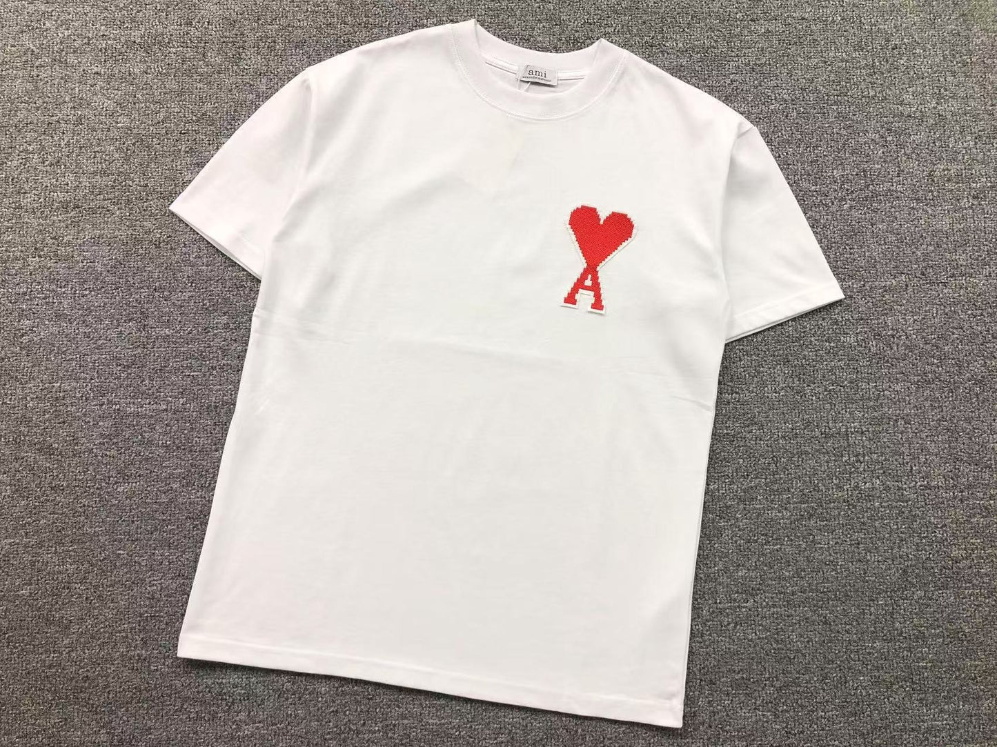 Camiseta AMI Paris Big Heart Logo Classic