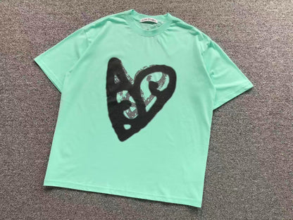 Camiseta Acne Studios Spray Heart