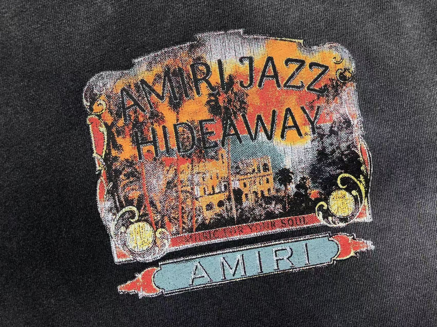 Camiseta AMIRI Jazz Hideaway Vintage