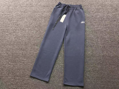 Calça elástica ALO moletom reta Feminino