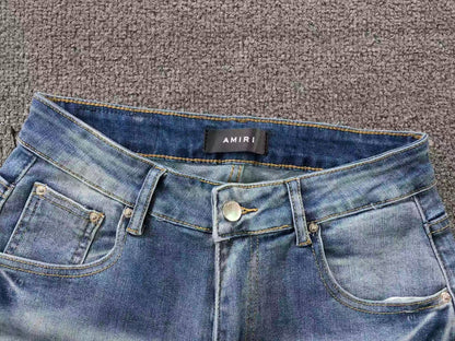 Calça AMIRI Palm Beach Ice Denim