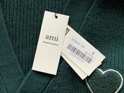 Suéter AMI Paris Classic Cardigan