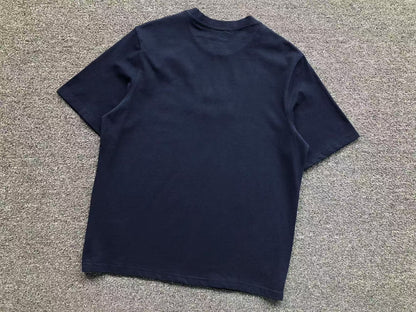 Camiseta AMI Paris Textured Logo Chenille Tee