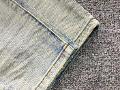 Calça AMIRI Destroyed Ice Wash