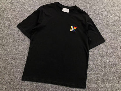 Camiseta AMI Paris Multicolor Heart Edition