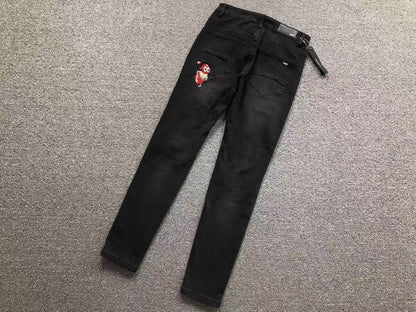 Calça AMIRI Jazz Illustration Denim