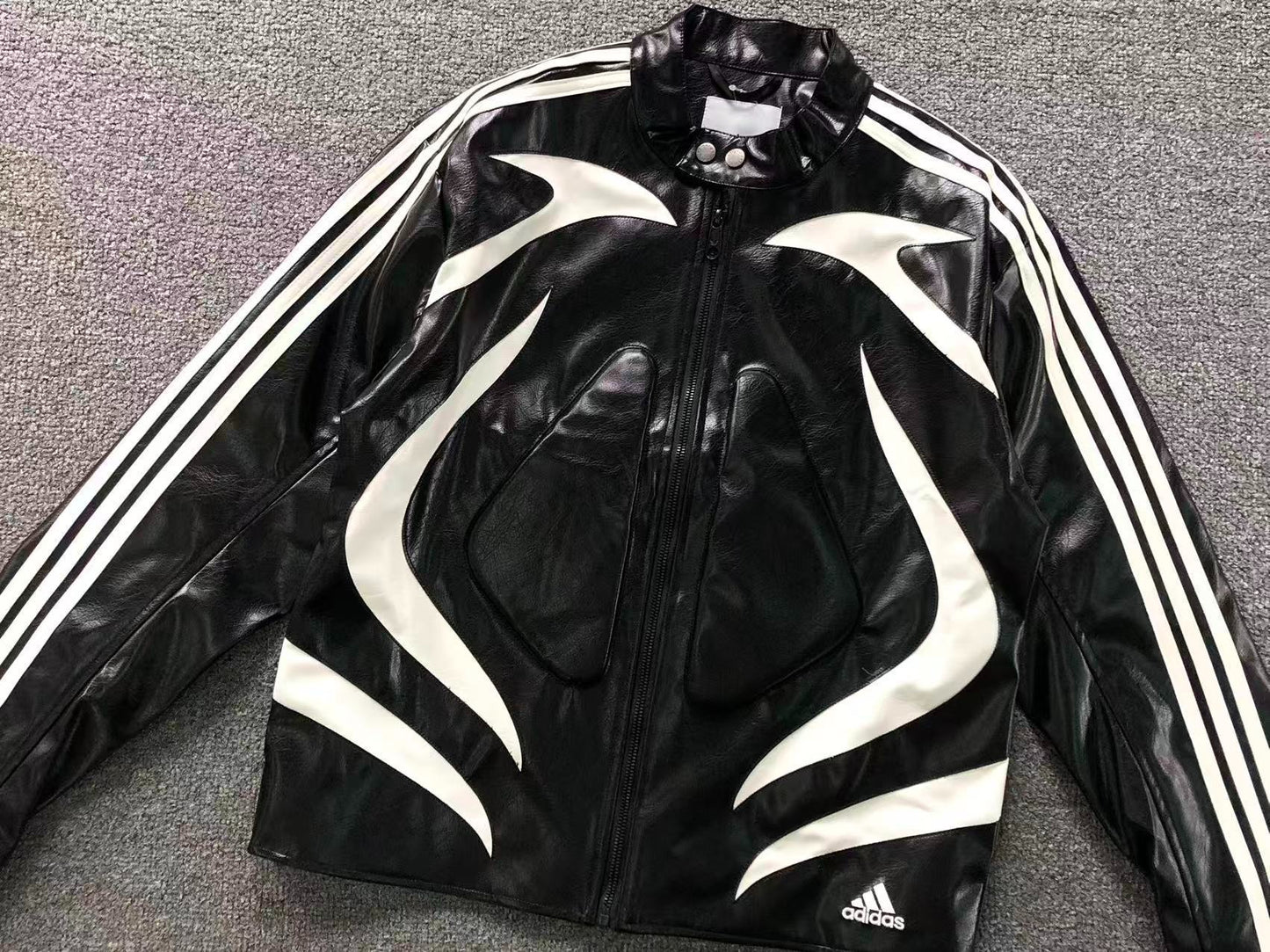 Jaqueta Adidas Inferno Leather Tribal Racer