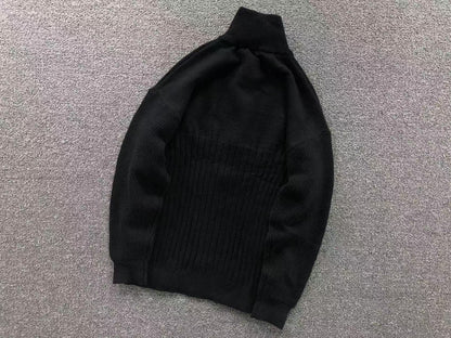 Suéter AMI Paris Gola Alta Zip
