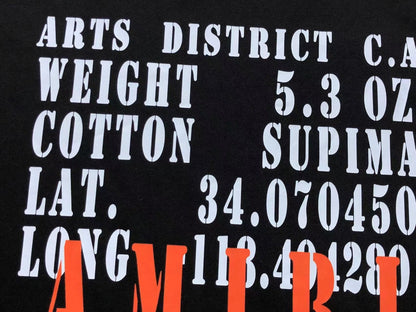 Camiseta AMIRI Arts District Label