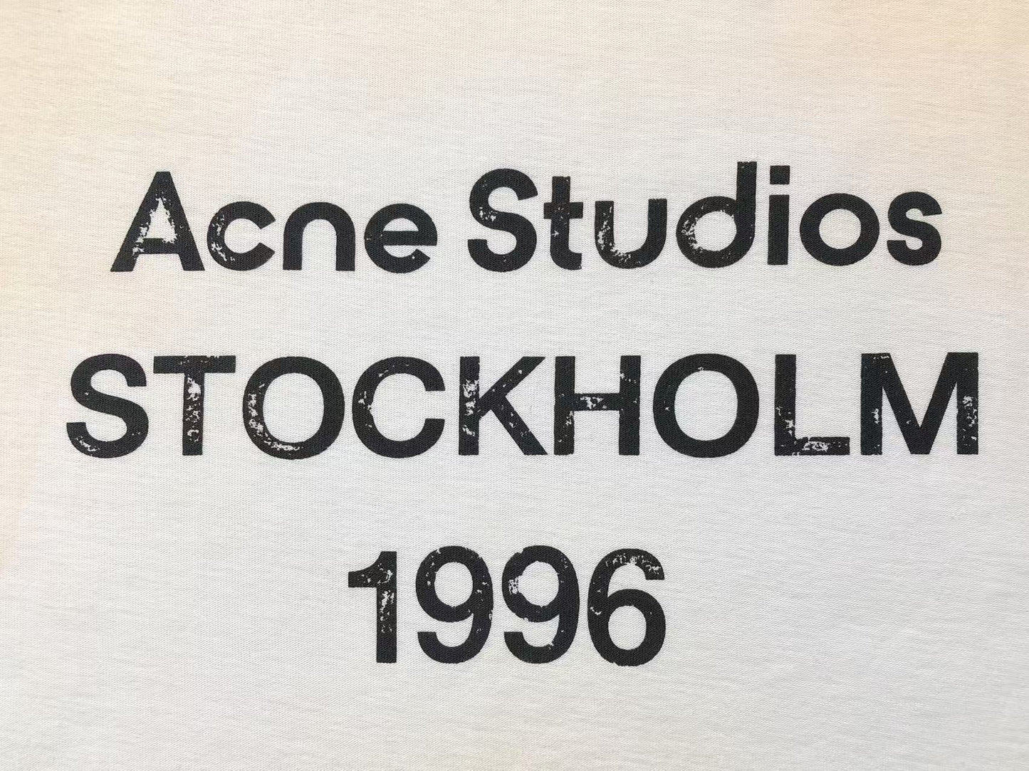 Camiseta Acne Studios Signature 1996