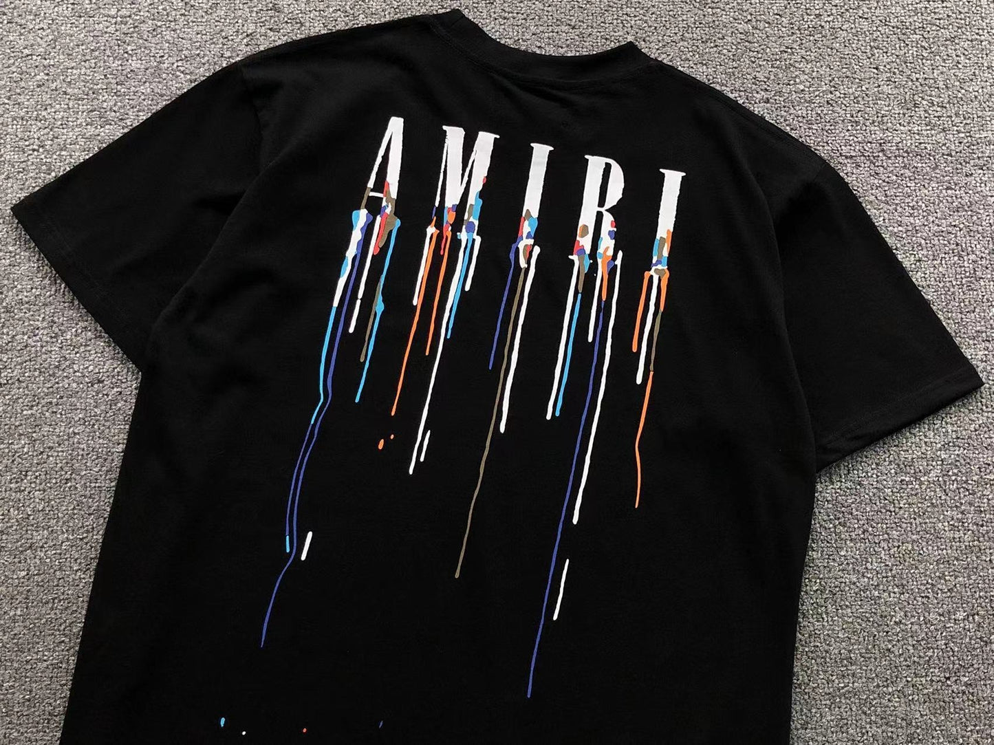Camiseta AMIRI Drip Paint Logo