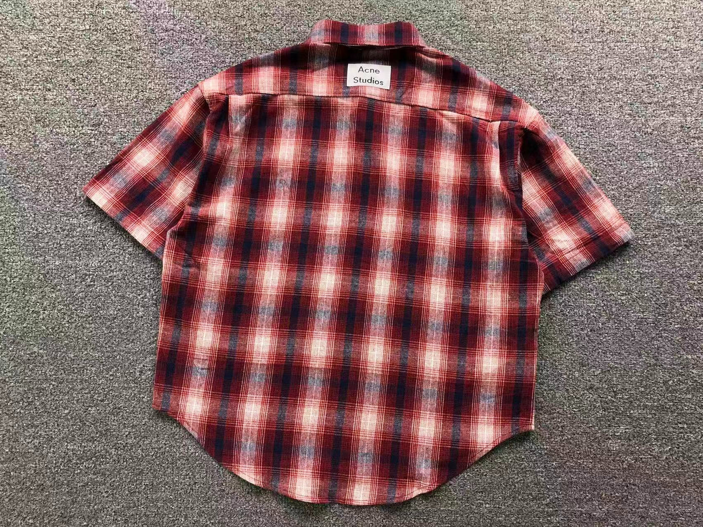 Conjunto Acne Studios Flannel Checkered set