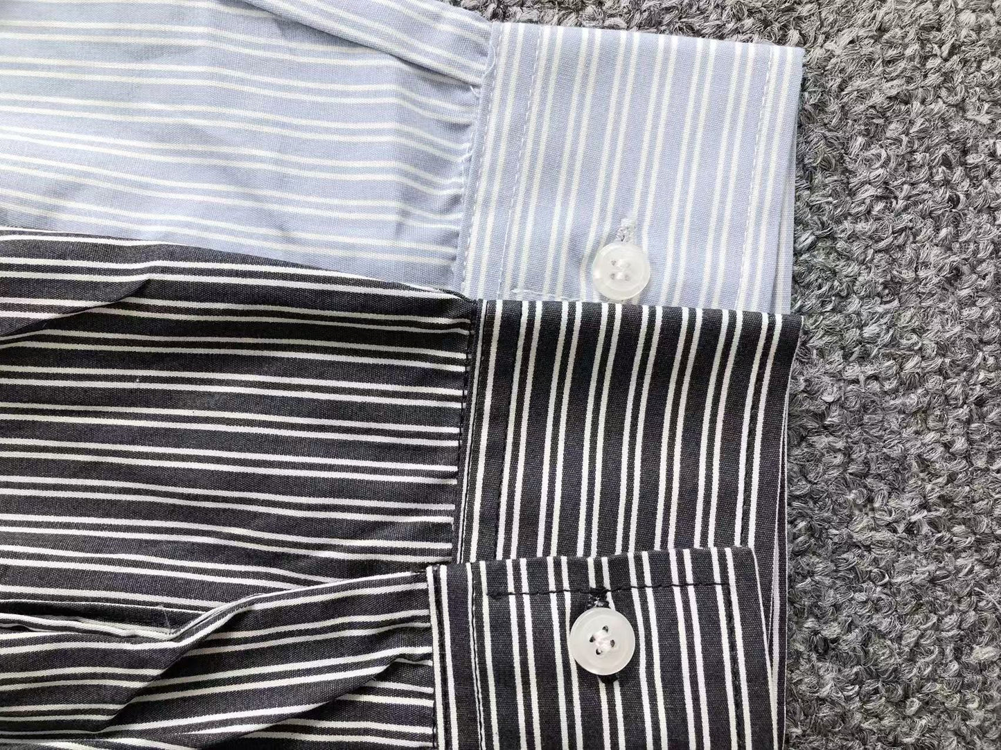 Camisa AMI Paris Clean Stripe Classic