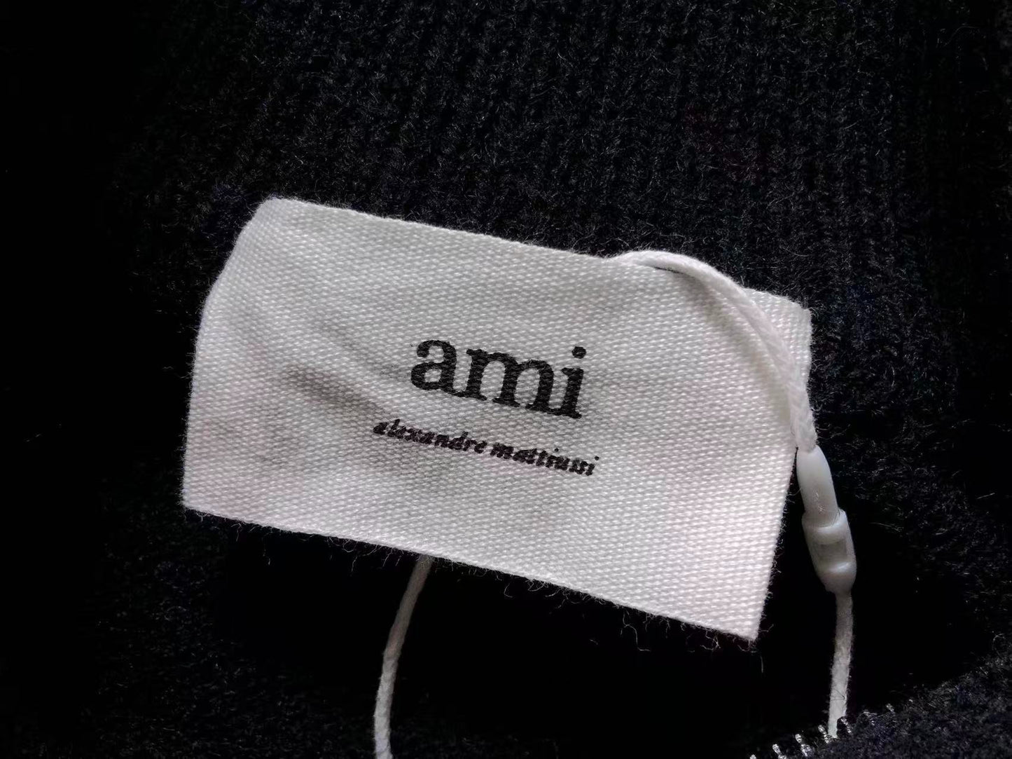 Suéter AMI Paris Gola Alta Logo