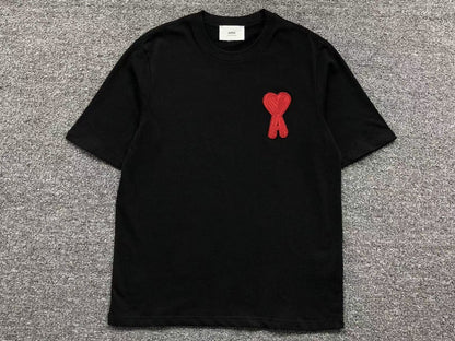 Camiseta AMI Paris Big Heart Embroidered