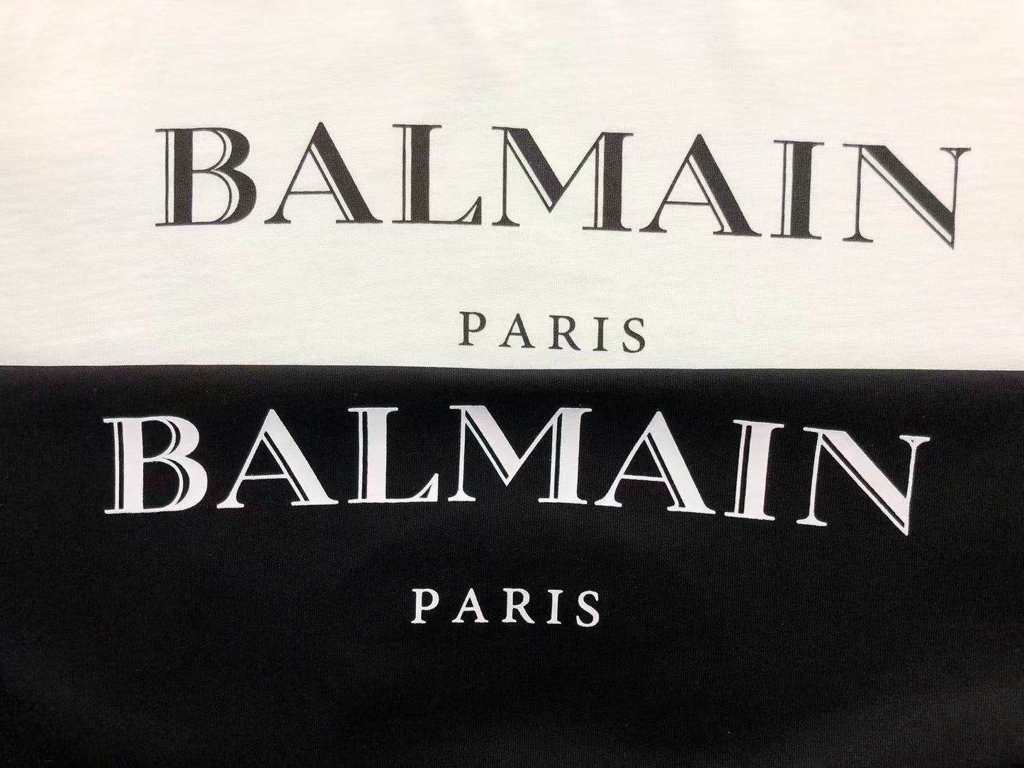 Camiseta Balmain Paris Minimal