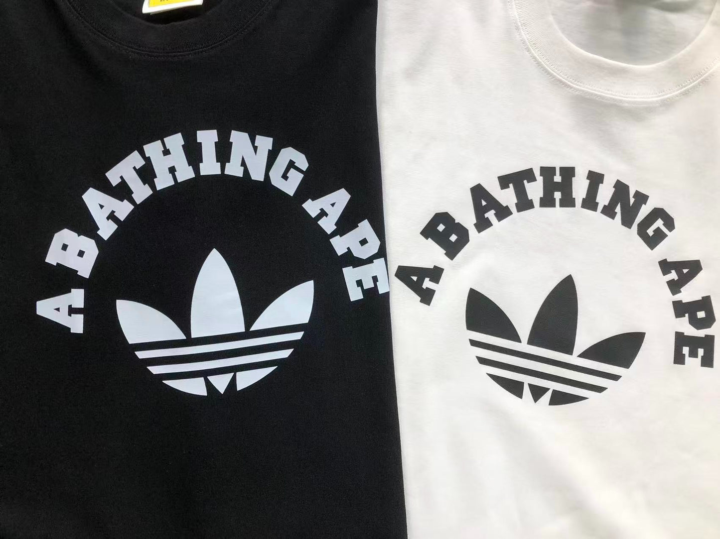 Camiseta Adidas & Bathing Ape Arch Logo White