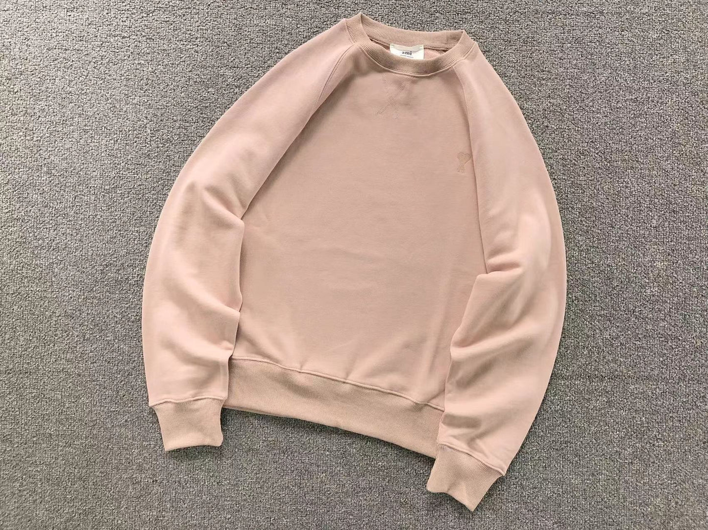 Moletom AMI Paris Crewneck Minimal Ami de Cœur
