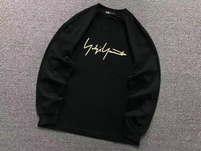 Camiseta Adidas Y-3 Yohji Signature Long Sleeve