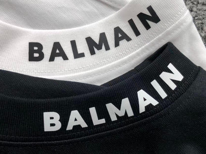 Camiseta Balmain Paris Logo Premium