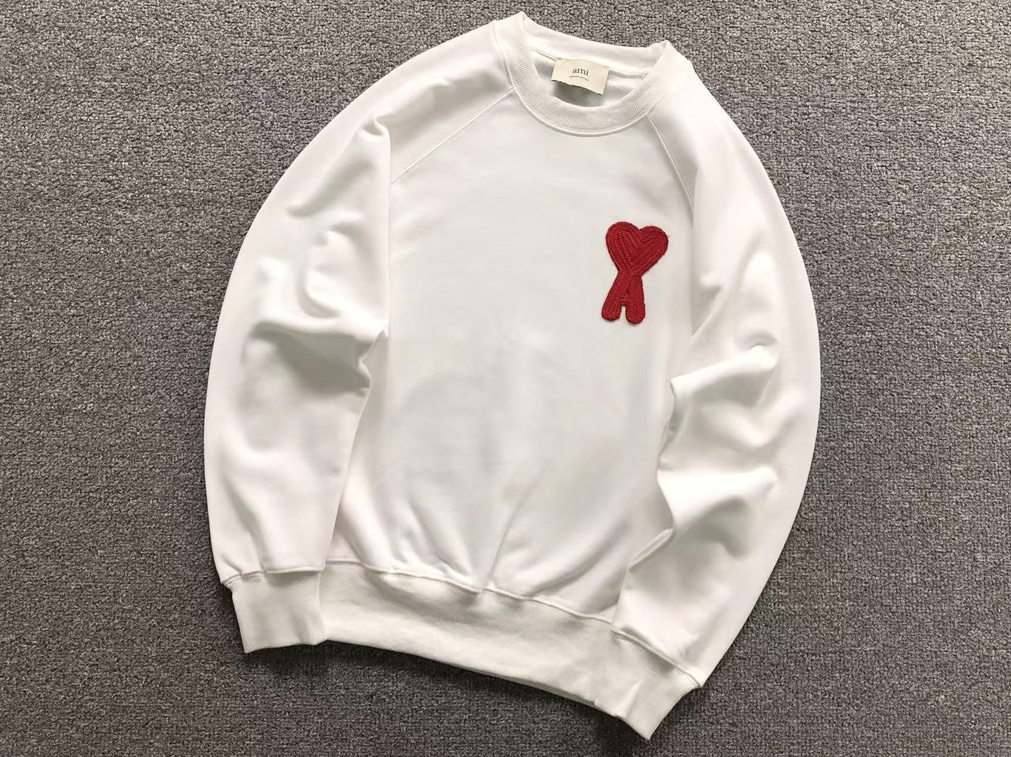 Moletom AMI Paris Ami de Cœur Crewneck