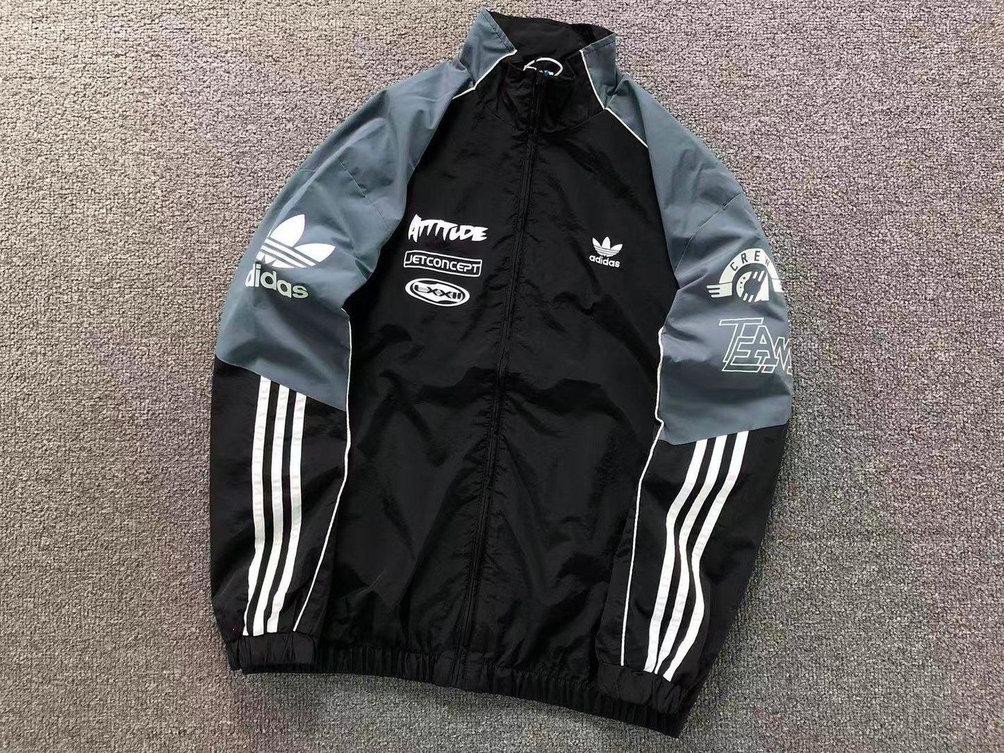 Jaqueta Adidas Attitude Racing Windbreaker