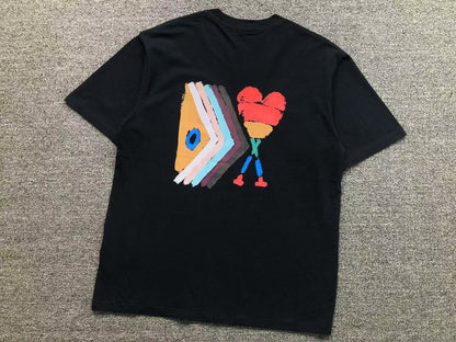 Camiseta AMI Paris Art Graphic Tee