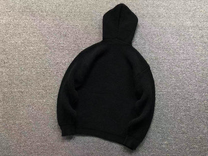 Suéter AMI Paris Knit Half-Zip Coração Minimal