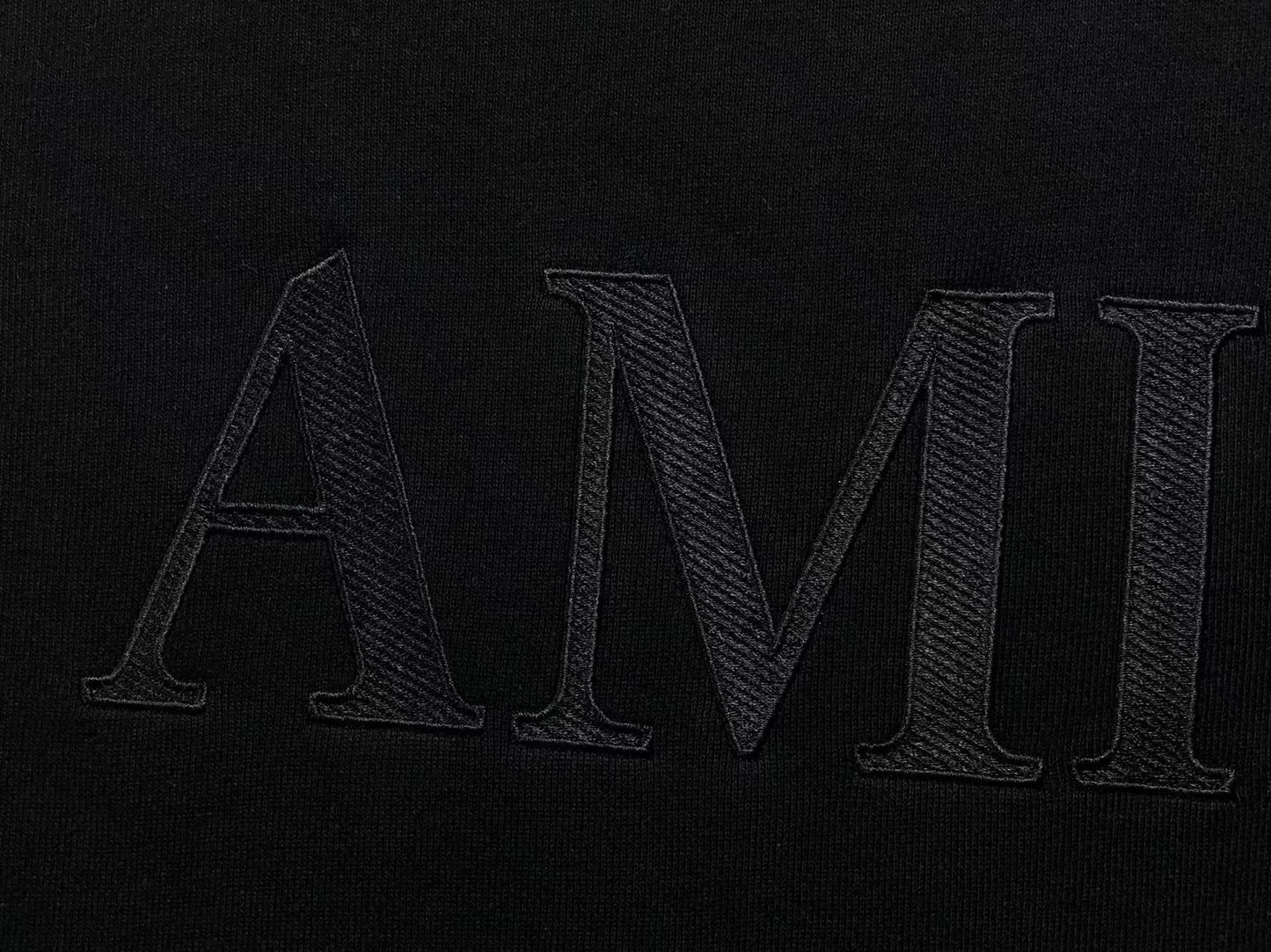Moletom AMIRI Embossed Back Logo Hoodie
