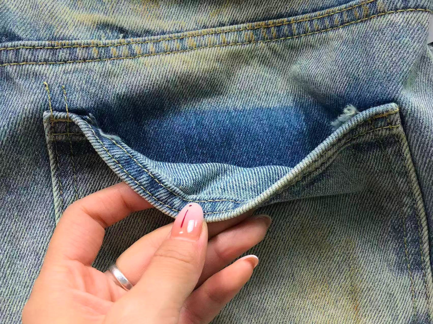 Calça Acne Studios Oxidized Wash Jeans