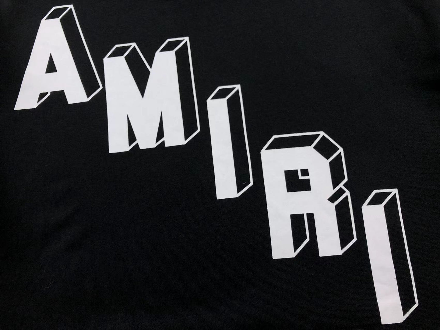 Moletom AMIRI 3D Perspective Logo Hoodie