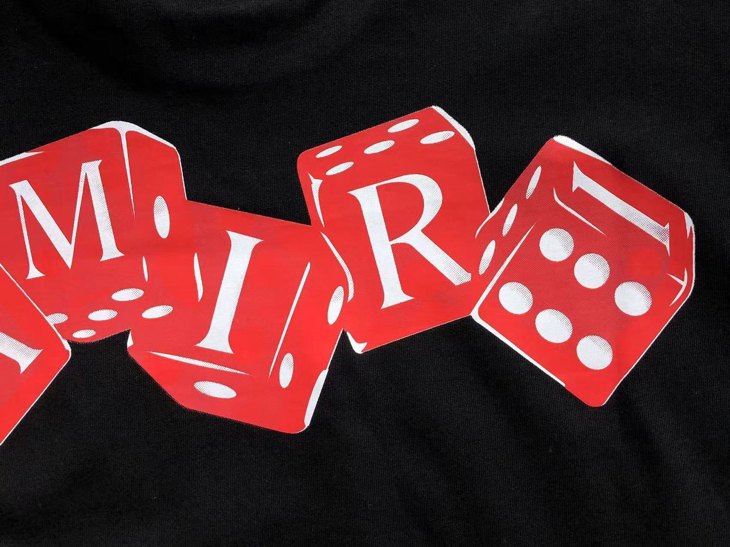 Camiseta AMIRI Dice Back Logo