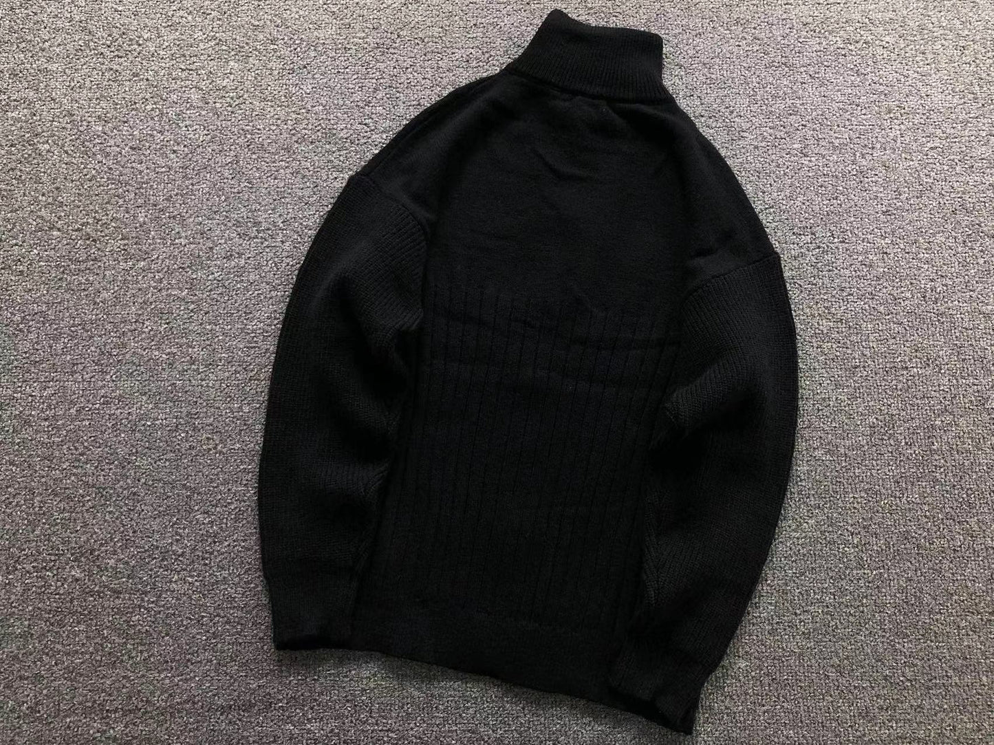 Suéter AMI Paris Gola Alta Zip Heartlock