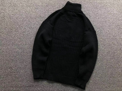 Suéter AMI Paris Gola Alta Zip Heartlock