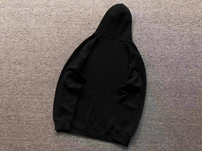 Moletom com Capuz AMI Paris Zip Hoodie Logo Coração