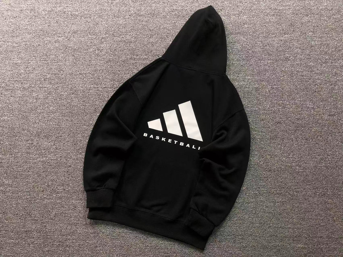 Moletom Adidas Basketball Back Logo Hoodie