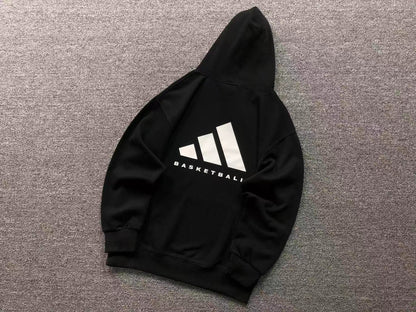 Moletom Adidas Basketball Back Logo Hoodie