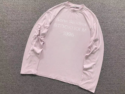 Camsieta Acne Studios Stockholm 1996 Rib Long Sleeve