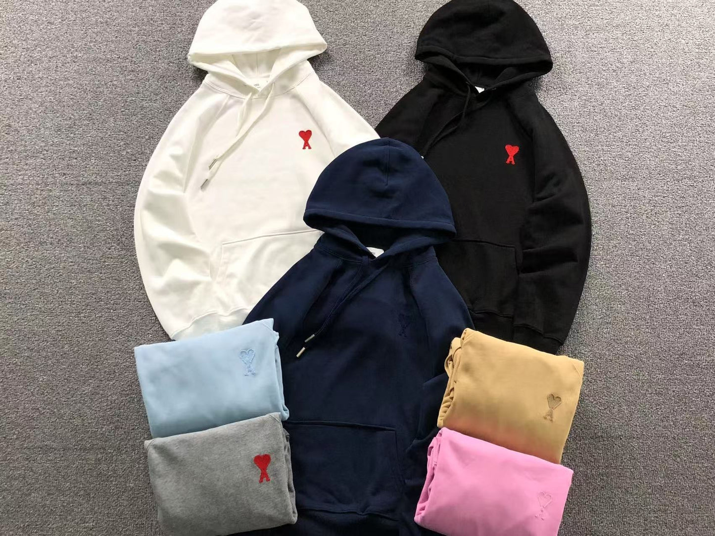 Moletom AMI Paris Ami de Cœur Hoodie