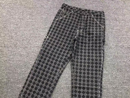 Calça AMIRI Monogram Cargo Denim