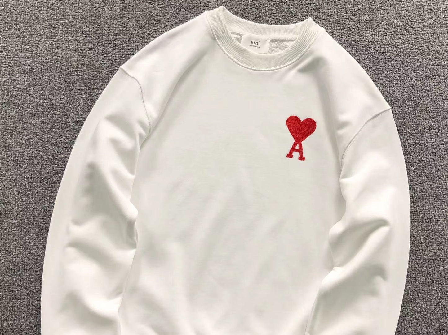 Moletom AMI Paris Logo Ami de Cœur