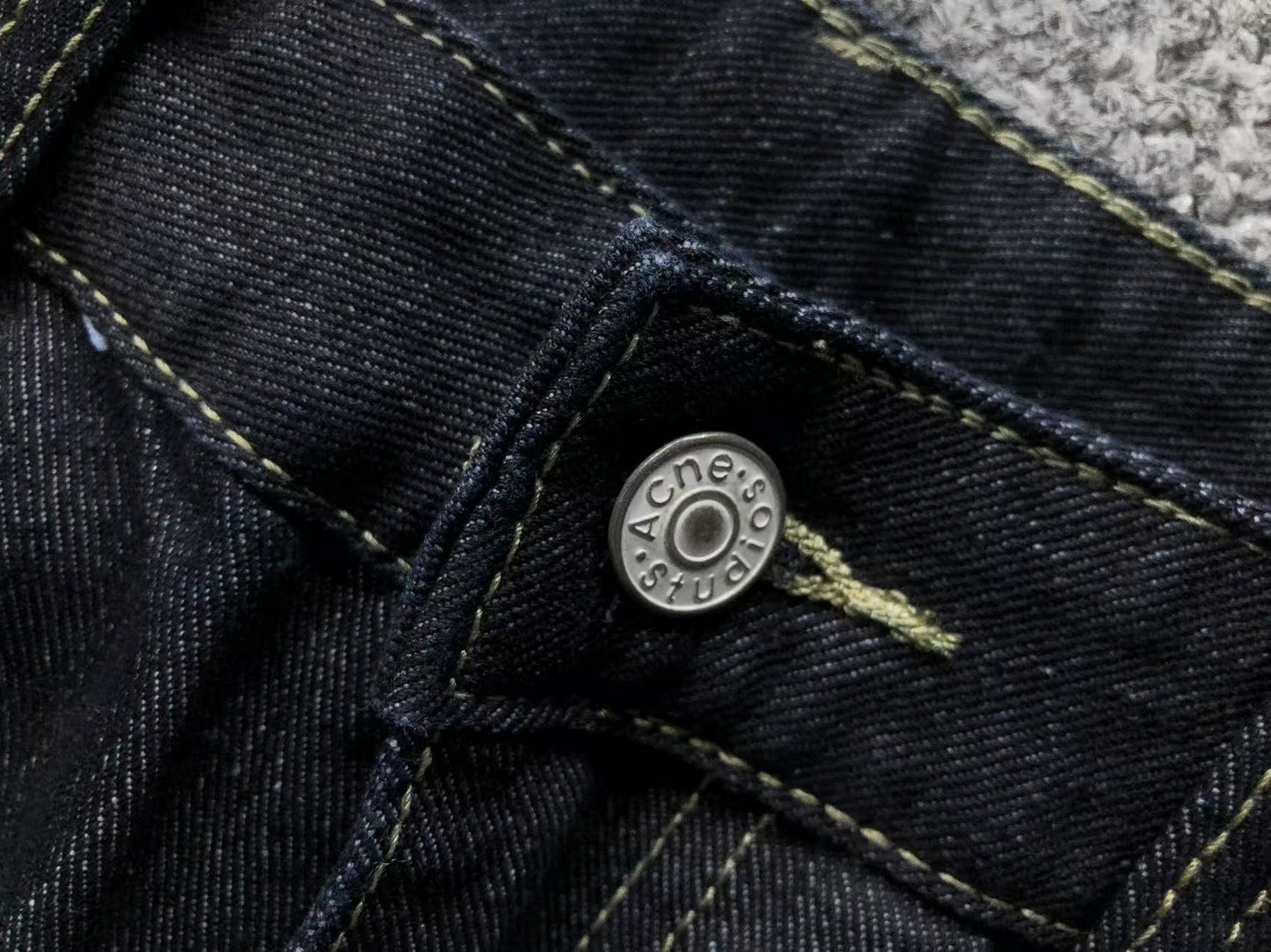Calça Acne Studios Monochrome Denim