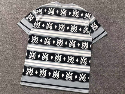 Camiseta AMIRI Monogram Stripe Pattern