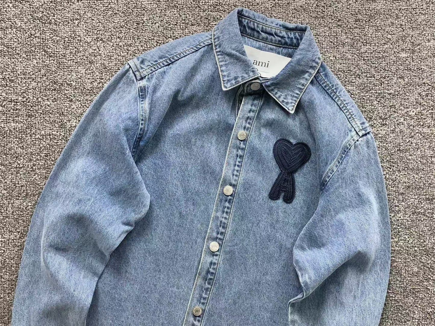 Jaqueta AMI Paris Big Heart Overshirt