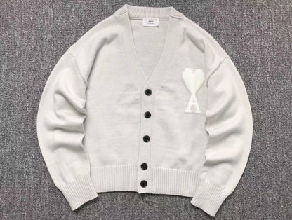 Suéter Cardigan AMI Paris
