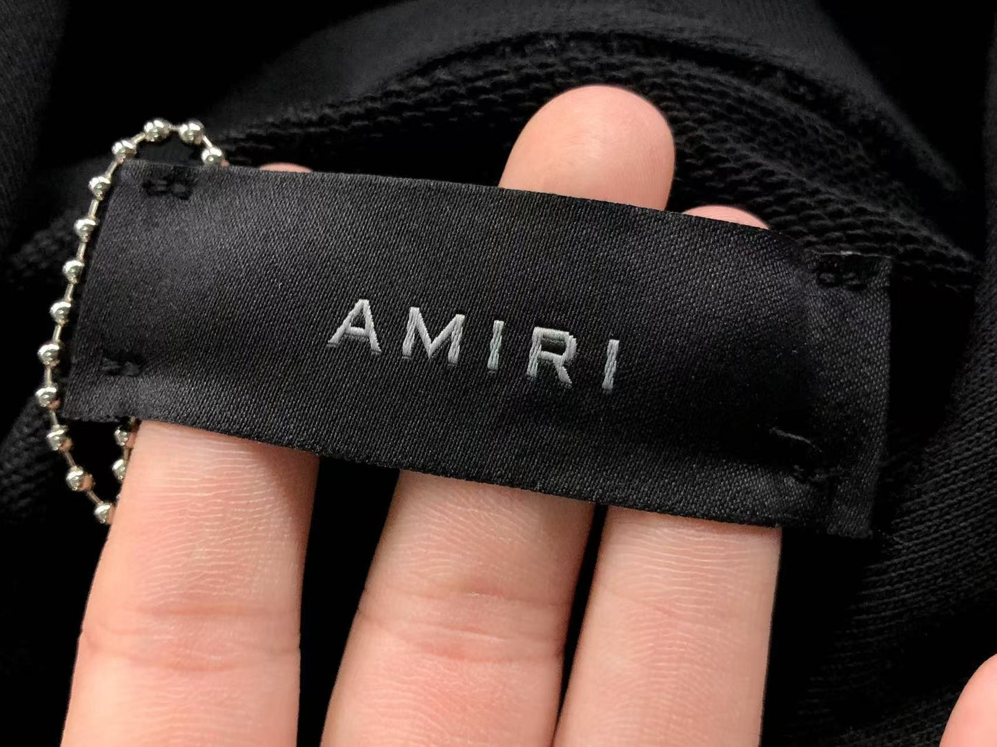 Moletom AMIRI Script Signature Hoodie