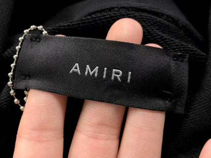 Moletom AMIRI Script Signature Hoodie