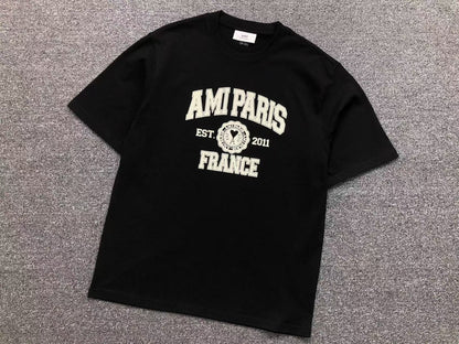 Camiseta AMI Paris College Logo France